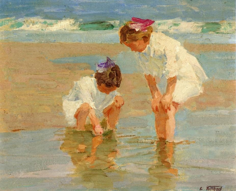 Edward Henry Potthast Canvas Paintings page 5